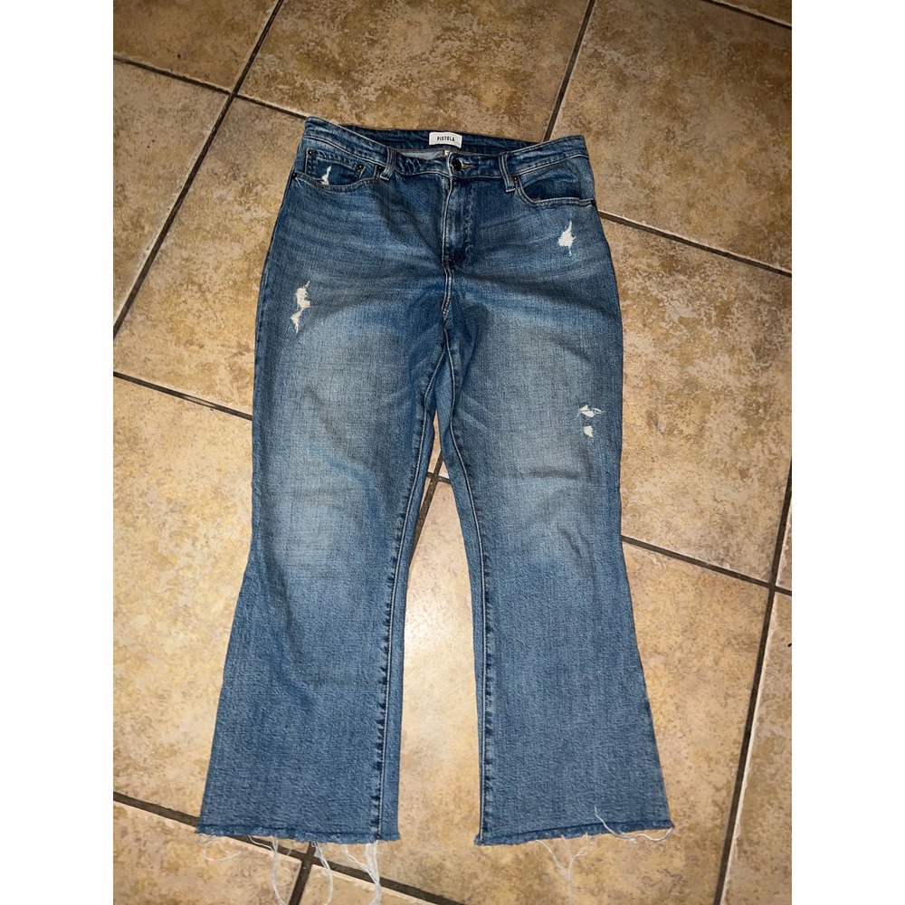 Pistola High Rise Blue Jeans
